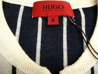 NEW HUGO BOSS Wool Full Zip Up Sweater Sweatshirt Cardigan Knit Jacket 