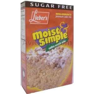 Liebers Sugar Free Moist & Simple Coffee Crumb Cake 12 oz  