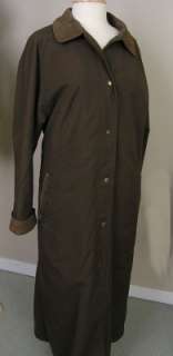 Cabelas Sturdy Overcoat Olive Large Removable Liner L  