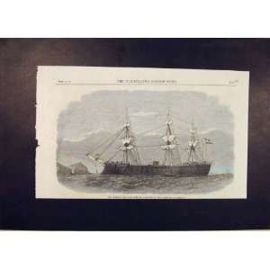   Ironclad Iron Clad Frigate Numancia Callao 1865