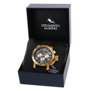 STRUMENTO MARINO Chronograph Mens Watch Retails $1,230  