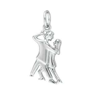  Sterling Silver DANCERS Charm: Jewelry