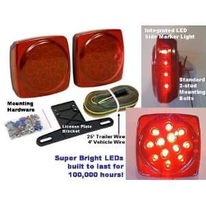  LED Trailer Tail Light Kit (Submersible)   NEW: Sports 