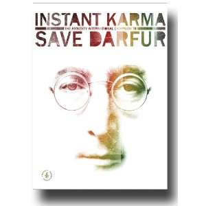    John Lennon Poster   Flyer for Instant Karma