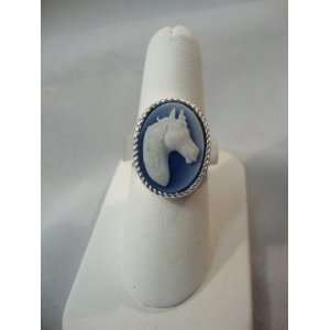  Blue and White Cameo Horse Ring: Everything Else