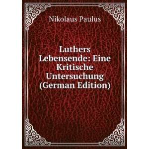   Untersuchung (German Edition) (9785877355293) Nikolaus Paulus Books