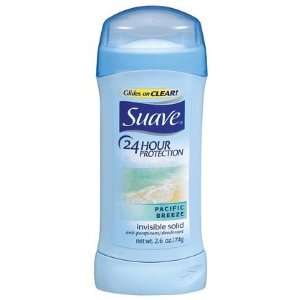 Suave 24 Hour Protection Invisible Solid Deodorant for Women Pacific 