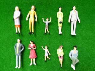 20 x 1:32 Painted Model People Figures Train G Scale  