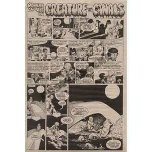  Orwell Ace Creature Canals Newspaper Comic 1971: Home 