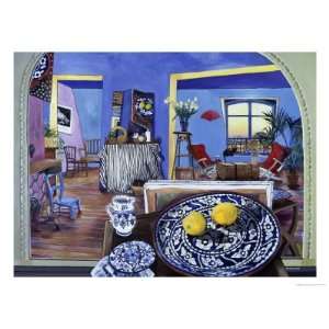   Paix Citrons Giclee Poster Print by Isy Ochoa, 48x36: Home & Kitchen