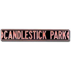   San Francisco Giants Candlestick Park Street Sign: Sports & Outdoors