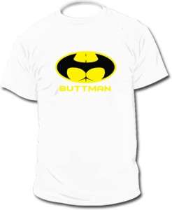 Buttman t shirt comic version of the batman SIZES S XXL  