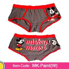 VOSxl Disney Characters Womens Underwear Boxer Brief  