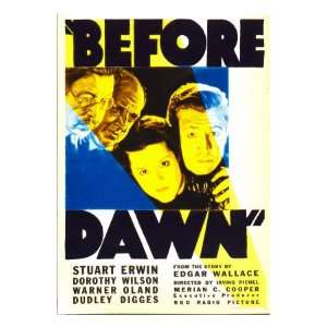  Before Dawn, Warner Oland, Dudley Digges, Dorothy Wilson 