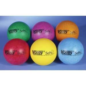  Volley SuperSkin 2 Softi Balls for Easy Catching   4 3/4 