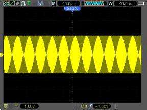 Connected to the computer can be used as a virtual oscilloscope