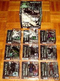 MATRIX MCFARLANE SET MIFUNE LAST STAND SENTINEL MIB MOC MORPHEUS NEO 