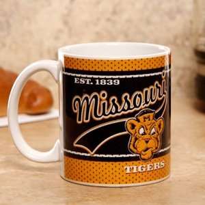 Missouri Tigers NCAA 11oz. White Vault Mug (Single Mug):  
