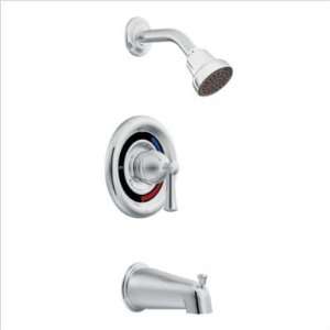  Capstone Tub Shower Finish: Chrome: Home Improvement