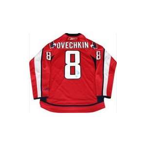 Alexander Ovechkin Autographed Capitals Pro Jersey:  Sports 
