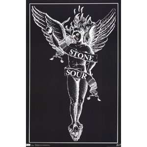  Stone Sour   Logo   Poster (22x34): Home & Kitchen