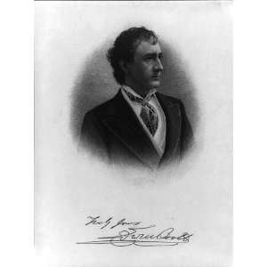  Edwin Thomas Booth,1833 1893,American actor,founded Booth 