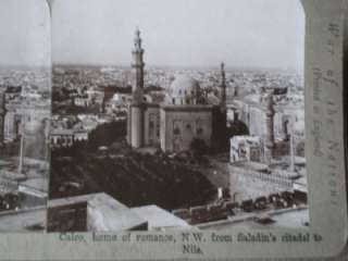 BOXED SET OF 99 UNDERWOOD STEREOVIEW CARDS   EGYPT  