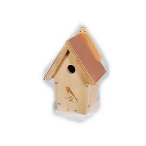  Coppertop Bluebird House   Laser Etched 