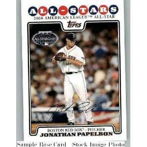  2008 Topps Update #UH68 Jonathan Papelbon AS   Boston Red 