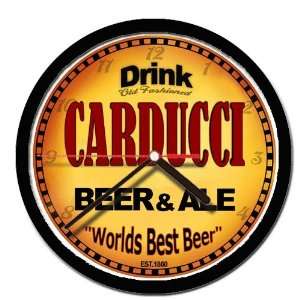  CARDUCCI beer and ale cerveza wall clock: Everything Else