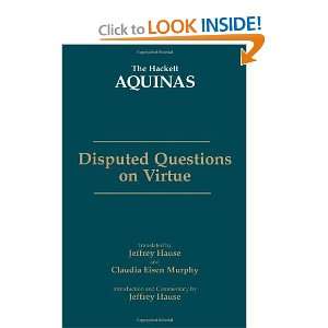  Disputed Questions on Virtue [Paperback] Saint Thomas Aquinas Books