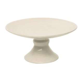    Cream Color Cake Stand Kitchen Holiday Pedestal: Kitchen & Dining