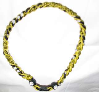 Pittsburg Steelers Titanium necklace 18 20 3 ROPE  