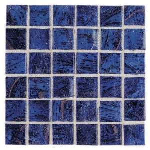   Elemental Glass 12 x 12 Mosaic Tile in Imperial Lapis: Toys & Games