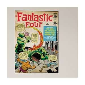  Fantastic Four Issue #1 Comic Cover Giant Wall Decal 