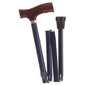  Steppin Out Folding Wood T handle, Textured Finish 
