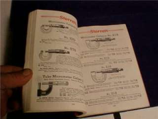 1938 STARRETT Tool Catalog Price Book GREAT GRAPHICS NR  