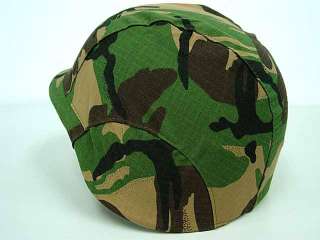 British DPM Camo Woodland M88 PASGT Kevlar Helmet Cover  