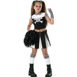  Childs Gothic Cheerleader Costume: Toys & Games