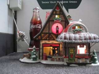 Dept 56 North Pole Coca Cola Fizz Factory #4474  
