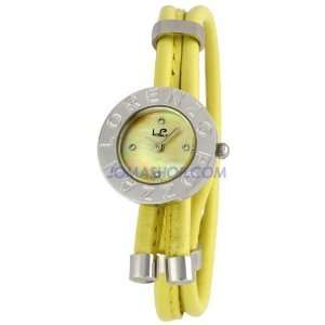  LP Italy by Lucien Piccard Bolero Ladies Watch with Yellow 