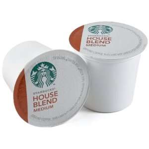 Starbucks House Blend Medium Roast Coffee Keurig K Cups, 96 Count 