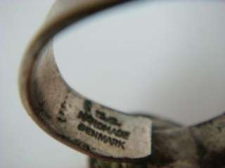 Mid Century Modern Sputnik HandMade Craft Ring Denmark  