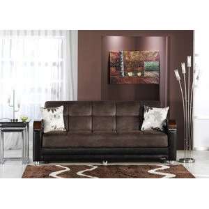  Luna Chocolate Sofa Bed by Sunset: Home & Kitchen