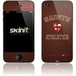 Skinit St. Lawrence University   Brown Vinyl Skin for Apple iPhone 4 