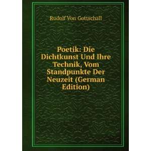   Standpunkte Der Neuzeit (German Edition) Rudolf Von Gottschall Books