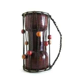  Talking Drum Djembe Percussion Hand Drum   Professional 