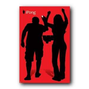   Beer Pong Poster College Drinking Game 23X35 8725