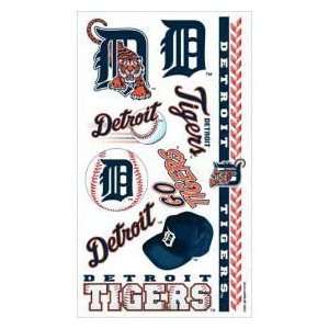   Detroit Tigers MLB Temporary Tattoos (10 Tattoos)