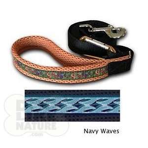  Spiffy Dog Navy Waves Lead